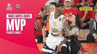 Nigel HAYES-DAVIS | PLAYOFFS Game 1 MVP | 2023-24 Turkish Airlines EuroLeague