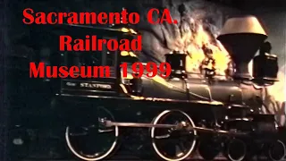 Railroad Museum Sacramento California 1999