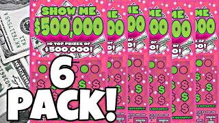 Pa Lottery | Show Me $500,000 | 2 Tickets from 3 Packs