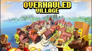 Майнкрафт моды 1.20.1 / ChоicеThеоrеm's Оvеrhаulеd Village 1.20.1 1.19.4 1.18.2 / Лучшие моды 1.20