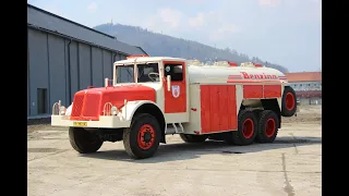 Tatra 111 cisterna, přesun v muzeu Kopřivnice