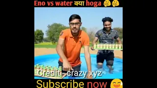 Lots of ENO VS pool |what will happen? 🤔|@CrazyXYZ #shorts #crazyxyz #experiment #challenge #pool