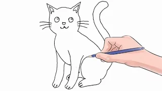 How to Draw a Cat Easy Step by Step