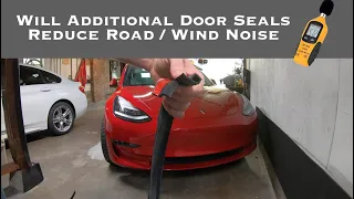 Tesla Model 3 - Additional Door Seals