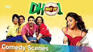 Dhol - Nonstop Comedy Scenes - Rajpal Yadav - Sharman Joshi - Kunal Khemu - Tushar Kapoor - Comedy