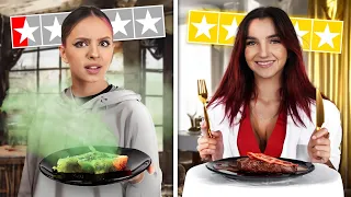 NAJGORZEJ VS NAJLEPIEJ OCENIANE RESTAURACJE!