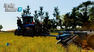 Farming Simulator 22 | Máquinas Poderosas New Holland e Lizard 48x32 na Terra