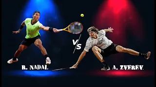 This is unbelievable 44-shot point between Nadal and Zverev | 2022