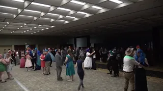 Chris Chan dancing with imaginary friend Magi-Chan at BronyCon 2017
