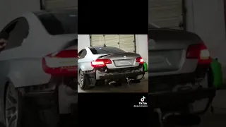 BMW E92 M3 Insane Exhaust Flames 🔥 #cars #v8 #e92m3