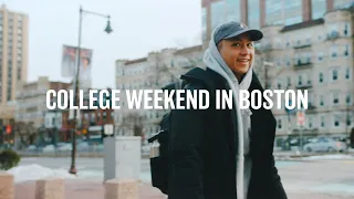 A Typical COLLEGE WEEKEND in Boston