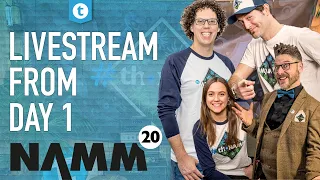 NAMM 2020 | Day 1 | Livestream | Thomann