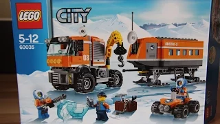 Lego City Arctic - Arctic Outpost, 60035. Лего Сити - Передвижная арктическая станция, 60035.