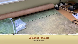 The Battle Mats I use.