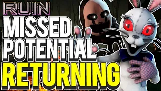 FNAF RUIN: 5 Characters that NEED TO RETURN! - The missed potential of Security Breach..