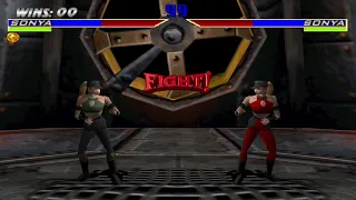 Mortal Kombat 4 - Sonya playthrough (PC port), medium difficulty