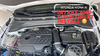 Hyundai Kona N Turbo Inlet/Intake Install