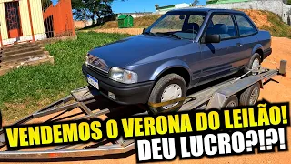 VENDEMOS O VERONA DO LEILÃO! DEU LUCRO!?!?