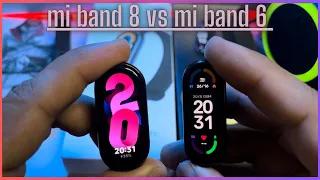 Mi band 8 vs mi band 6 ,qual as diferenças ,será que vale a pena o upgrade,opinião sincera