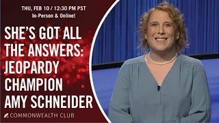 She's Got All the Answers: Jeopardy Champion Amy Schneider