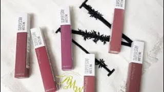 Maybelline Super Stay Matte Inks Pink Edition