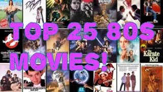 Top 25 80s Movie! @timtalkstalkies Community Challenge!