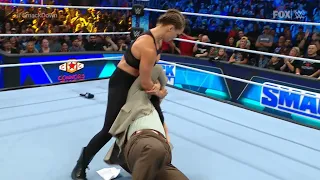 Ronda Rousey attacks Adam Pearce - WWE SmackDown Live 9/2/2022