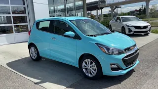 Blue 2021 Chevrolet Spark  2LT Review   - GSL GM City - Calgary