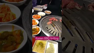 Korean Style BBQ Grilling #food #koreangrill #foodie #grilling