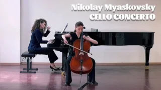 Nikolay Myaskovsky cello Concerto 1 part. And the birds outside the window.