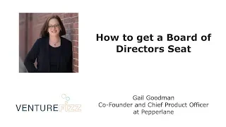 How to get a Board of Directors Seat