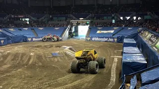 Monster Jam Earth Shaker freestyle at Vancouver BC 2019