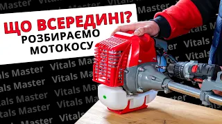 👨‍🔧ЩО ВСЕРЕДИНІ? 🛠 РОЗБИРАЄМО МОТОКОСУ Vitals Professional BK 4123AVs Launcher II