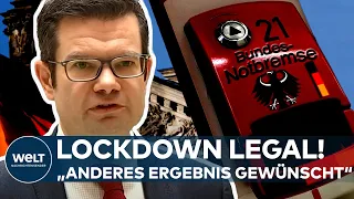 CORONA: Lockdown legal! "Anderes Ergebnis gewünscht", sagt der designierte Justizminister Buschmann