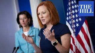 Commerce Sec. Gina Raimondo joins Jen Psaki for White House press briefing