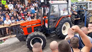 Zetor 7745 vs Landini 8880 traktorijada Mrkonjic Grad