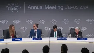 Forests as a Climate & Livelihood Solution | Jane Goodall, Tom Crowther, Alfonso Escolar at #WEF2024