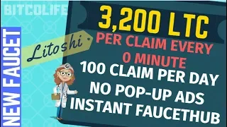 Earn 3200 Litecoin Per Claim Every 0 Minute No Pop-up Ads High Paying Faucet Legit Faucet