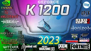 *NVIDIA Quadro K1200 in 15 GAMES  |  2023-2024