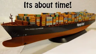 Colombo Express Container Ship build Pt3