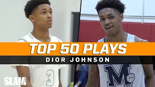 Dior Johnson BEST PLAYS of the Season! 🔥 SLAM Top 50 Friday