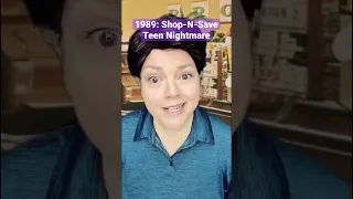 1989-Shop-N-Save Teen Nightmare #shorts #80skid #genx #80saesthetic #embarrassingmoments #skits