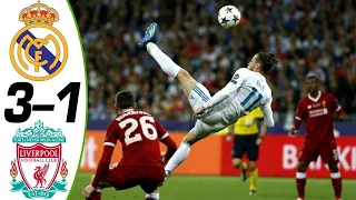 Real Madrid 3 1 Liverpool   All Goals & Full HIghlights   UCL FINAL 2017 18