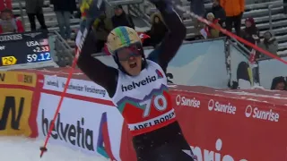 Ski Alpin Men's Slalom Adelboden 1.run Highlights 2024