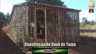 A tradicional construção da casinha de Taipa!🌵