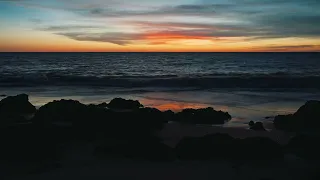 Rocks, Ocean and Sand - Nature’s Ultimate Lullaby | Sound of Waves for Deep Sleep | 3H 4K