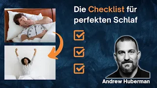 Mit diesen Hacks zur ERHOLSAMSTEN Nacht deines Lebens - Andrew Huberman & Dr. Matthew Walker