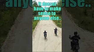 If it makes you happy #motorcycle #dualsport #motivation