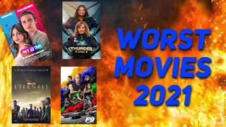 The Top 5 DISAPPOINTING Movies of 2021