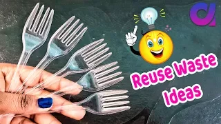 Best DIY craft ideas | Best use of waste Fork craft ideas | #DIY art and crafts | Waste Spoon Reuse